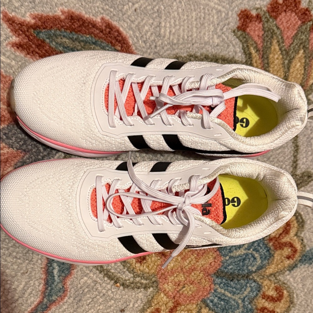Gola White and Pink Women's Sneakers